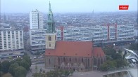 Archived image Webcam View from Rotes Rathaus, Berlin 06:00