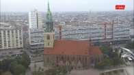 Archived image Webcam View from Rotes Rathaus, Berlin 07:00