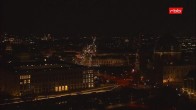 Archiv Foto Webcam Berlin: Rotes Rathaus und Berliner Dom 23:00