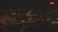 Archiv Foto Webcam Berlin: Rotes Rathaus und Berliner Dom 21:00