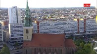 Archiv Foto Webcam Berlin: Rotes Rathaus und Berliner Dom 17:00