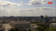 Archiv Foto Webcam Berlin: Rotes Rathaus und Berliner Dom 13:00