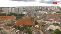 Archiv Foto Webcam Berlin: Rotes Rathaus und Berliner Dom 13:00