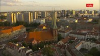 Archiv Foto Webcam Berlin: Rotes Rathaus und Berliner Dom 19:00