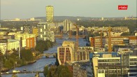 Archiv Foto Webcam Berlin: Rotes Rathaus und Berliner Dom 19:00