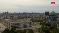 Archiv Foto Webcam Berlin: Rotes Rathaus und Berliner Dom 13:00