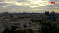 Archived image Webcam View from Rotes Rathaus, Berlin 17:00