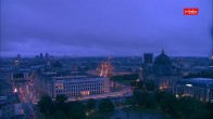 Archived image Webcam View from Rotes Rathaus, Berlin 03:00