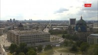 Archiv Foto Webcam Berlin: Rotes Rathaus und Berliner Dom 15:00