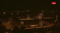 Archiv Foto Webcam Berlin: Rotes Rathaus und Berliner Dom 23:00