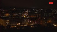 Archiv Foto Webcam Berlin: Rotes Rathaus und Berliner Dom 19:00