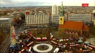 Archiv Foto Webcam Berlin: Rotes Rathaus und Berliner Dom 09:00