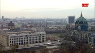 Archiv Foto Webcam Berlin: Rotes Rathaus und Berliner Dom 13:00