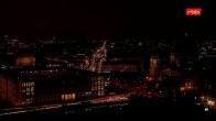 Archiv Foto Webcam Berlin: Rotes Rathaus und Berliner Dom 21:00