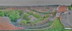 Archiv Foto Webcam Graz: Panorama vom Schlossberg 09:00