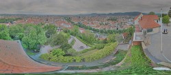 Archiv Foto Webcam Graz: Panorama vom Schlossberg 15:00
