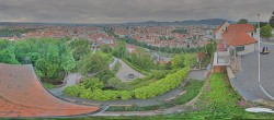 Archiv Foto Webcam Graz: Panorama vom Schlossberg 19:00
