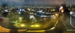 Archiv Foto Webcam Graz: Panorama vom Schlossberg 21:00