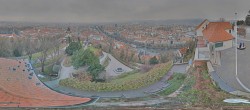 Archiv Foto Webcam Graz: Panorama vom Schlossberg 13:00