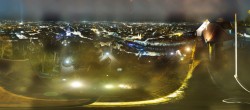 Archiv Foto Webcam Graz: Panorama vom Schlossberg 21:00