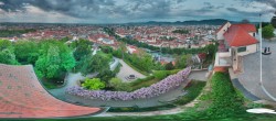 Archiv Foto Webcam Graz: Panorama vom Schlossberg 05:00