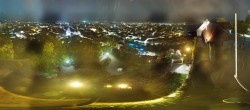 Archiv Foto Webcam Graz: Panorama vom Schlossberg 23:00
