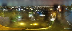 Archiv Foto Webcam Graz: Panorama vom Schlossberg 23:00