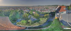 Archiv Foto Webcam Graz: Panorama vom Schlossberg 07:00