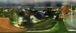 Archiv Foto Webcam Graz: Panorama vom Schlossberg 01:00