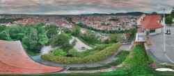 Archiv Foto Webcam Graz: Panorama vom Schlossberg 05:00
