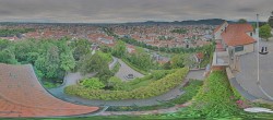 Archiv Foto Webcam Graz: Panorama vom Schlossberg 07:00