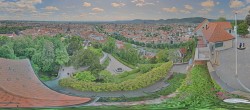 Archiv Foto Webcam Graz: Panorama vom Schlossberg 13:00