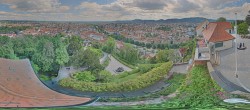 Archiv Foto Webcam Graz: Panorama vom Schlossberg 15:00
