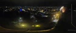 Archiv Foto Webcam Graz: Panorama vom Schlossberg 21:00