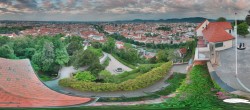 Archiv Foto Webcam Graz: Panorama vom Schlossberg 05:00