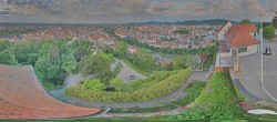 Archiv Foto Webcam Graz: Panorama vom Schlossberg 06:00