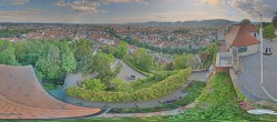 Archiv Foto Webcam Graz: Panorama vom Schlossberg 17:00