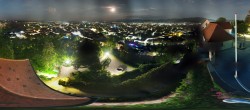 Archiv Foto Webcam Graz: Panorama vom Schlossberg 03:00