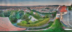 Archiv Foto Webcam Graz: Panorama vom Schlossberg 05:00