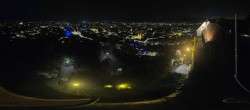 Archiv Foto Webcam Graz: Panorama vom Schlossberg 21:00