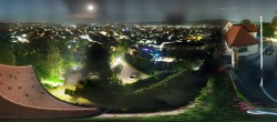Archiv Foto Webcam Graz: Panorama vom Schlossberg 01:00