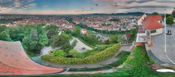 Archiv Foto Webcam Graz: Panorama vom Schlossberg 05:00