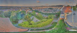Archiv Foto Webcam Graz: Panorama vom Schlossberg 05:00