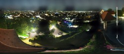 Archiv Foto Webcam Graz: Panorama vom Schlossberg 01:00