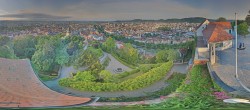 Archiv Foto Webcam Graz: Panorama vom Schlossberg 06:00