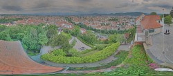 Archiv Foto Webcam Graz: Panorama vom Schlossberg 17:00