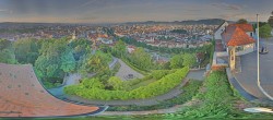 Archiv Foto Webcam Graz: Panorama vom Schlossberg 05:00