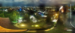 Archiv Foto Webcam Graz: Panorama vom Schlossberg 23:00
