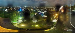 Archiv Foto Webcam Graz: Panorama vom Schlossberg 23:00