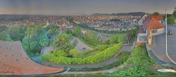 Archiv Foto Webcam Graz: Panorama vom Schlossberg 05:00